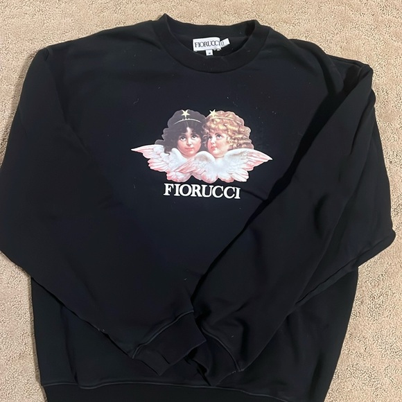 Fiorucci sweatshirt in black size medium. Wore 1x - Picture 1 of 4